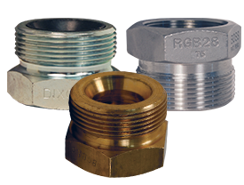 Dixon Boss GDB28 Plated Iron Hose Fitting Double Spud for 2 Hose ID Female GJ Boss Ground Joint Seal Double Spud for 2 Hose ID Female GJ Boss Ground Joint Seal Dixon Valve /& Coupling