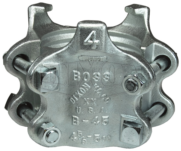 4 Hose ID 4-56//64-5-16//64 Hose OD Dixon BS49 Plated Iron Boss Clamp