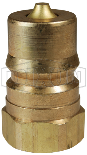 BHISO-B06 Hydraulic ISO B Brass Coupling 3/8" 