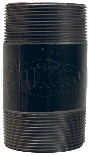 1/" bspt x 300MM barrel nipple noir barrel nipples MIB-1X300N